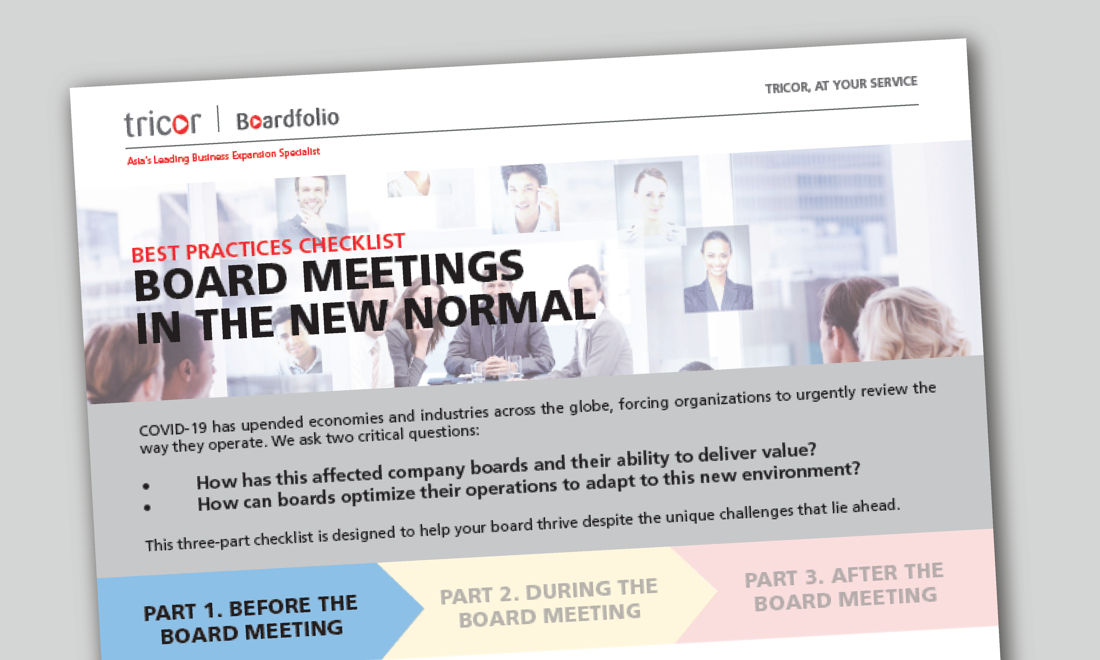 Board Meetings in the New Normal - Part 1