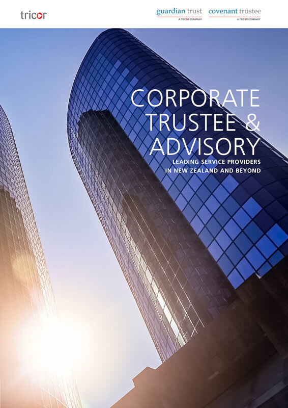 Tricor NZ_Brochure_Corporate Trustee & Advisory_Cover